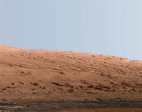 Panoramic view of Mount Sharp, Mars | Earth Blog
