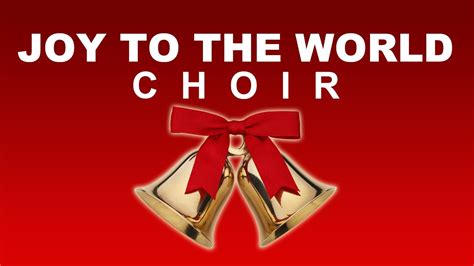 "Joy to the World" Choir - Upbeat Christmas Choir Music - Pinkzebra - YouTube