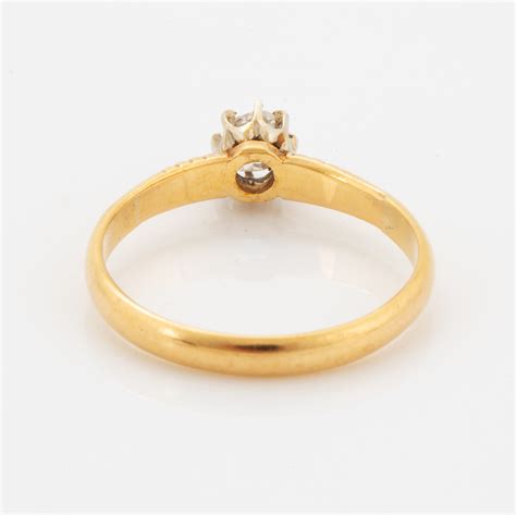 Rose-cut diamond ring. - Bukowskis