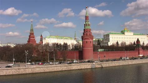 Moscow Kremlin Wall. Stock Footage - YouTube