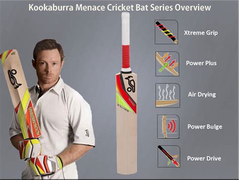 Kookaburra Cricket Bats Menace Series- All-round Performance | Khelmart ...