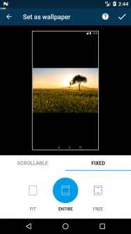 how to set wallpaper fixed and scrollable same like OGQ Backgrounds HD App do's in android ...