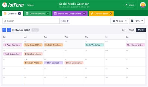 Social Media Calendar India April 2024 - Cherri Cristina