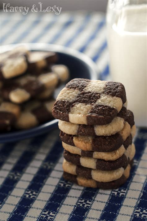 Easy Checkerboard Cookies Recipe - Harry & Lexy's Workshop