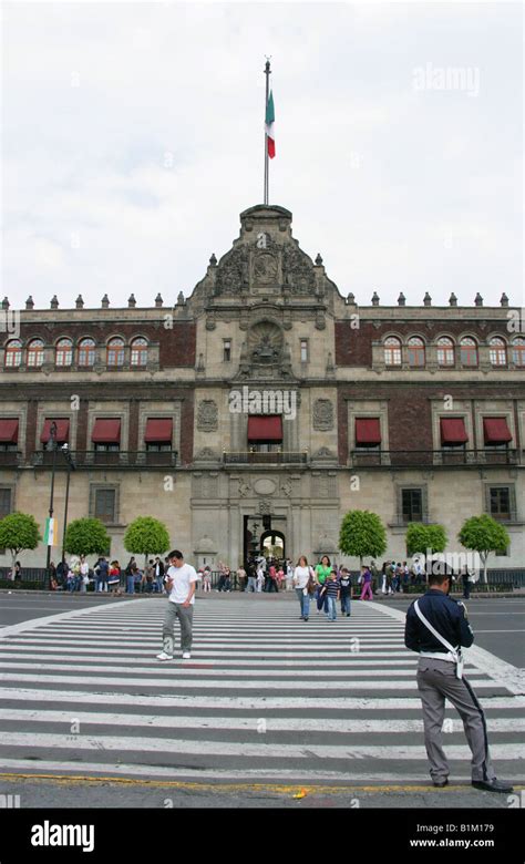 The National Presidential Palace, Zocalo Square, Plaza de la ...