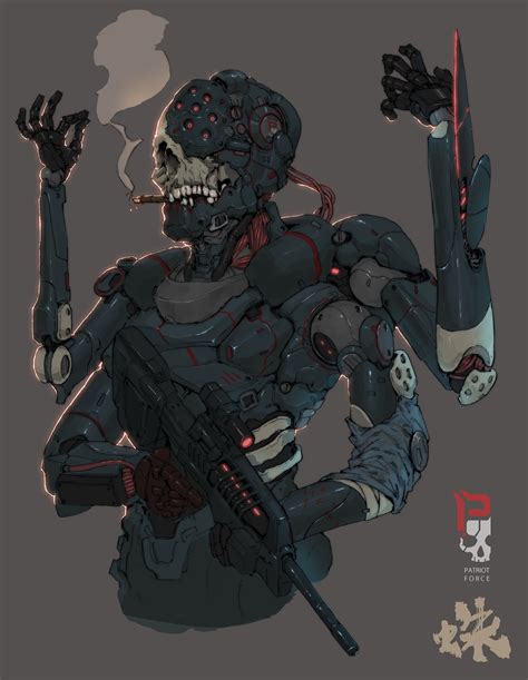 Spider by ChingYeh | Robotic/Cyborg | 2D | CGSociety | Cyberpunk art, Cyborgs art, Robot concept art