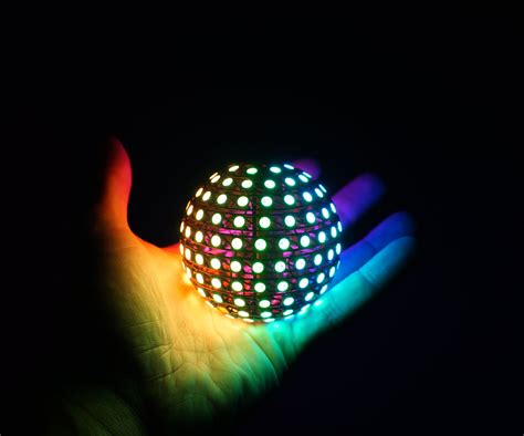 Freeform LED Sphere : 12 Steps (with Pictures) - Instructables