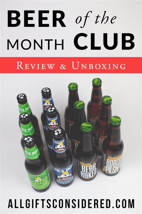 Beer of the Month Club Review (Amazing Clubs) » All Gifts Considered