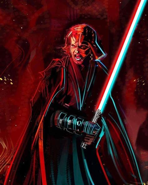 Darth Vader / Anakin Skywalker | Star wars painting, Star wars pictures, Star wars background