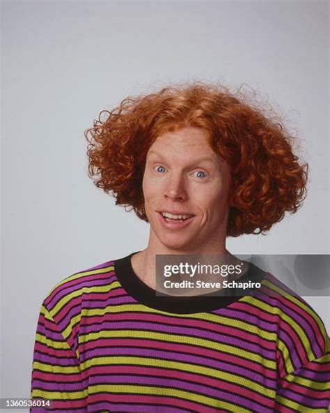 Portrait of American comedian Carrot Top , Los Angeles, California,... News Photo - Getty Images