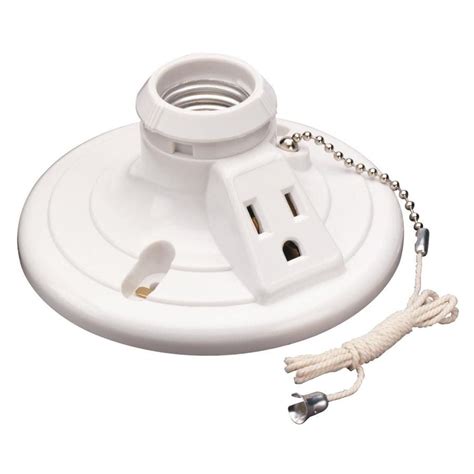 Shop Legrand 60-Watt White Ceiling Socket at Lowes.com