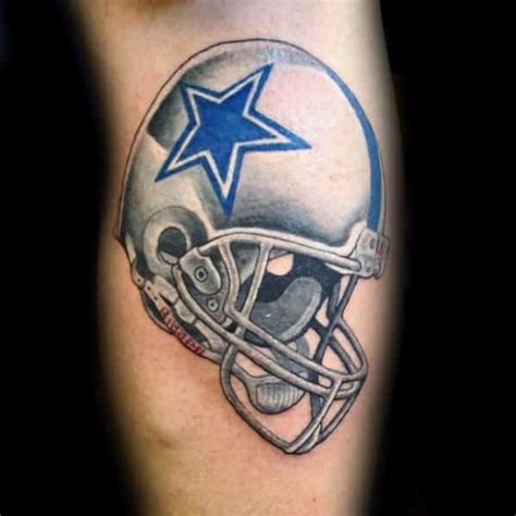 50 Dallas Cowboys Tattoos For Men - Manly NFL Ink Ideas