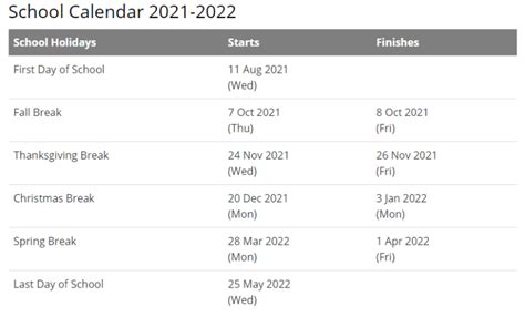 Fayette County Schools Calendar 2021 & 2022 [PDF]