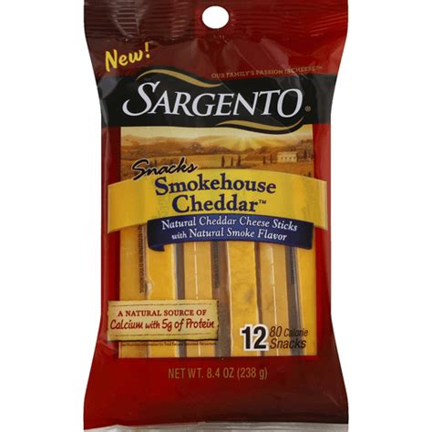 Sargento Snacks Cheese Sticks, Smokehouse Cheddar | Cheddar | St. Mary's Galaxy