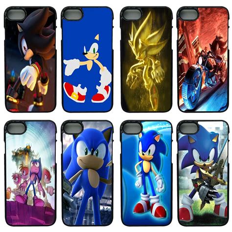 Sonic the Hedgehog Series Mobile Phone Case Hard Plastic Cover for iphone 8 7 6 6S PLUS X 5S 5C ...