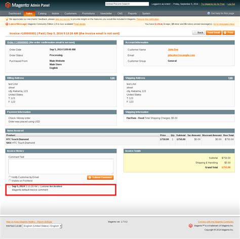 php - Magento - How To Show Order Comments to PDF Invoice - Magento ...