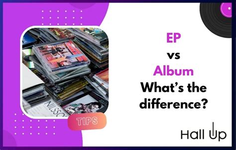 Exploring the difference between ep and album in music