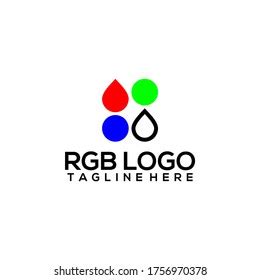 Rgb Logo Design Vector Template Stock Vector (Royalty Free) 1756970378 ...