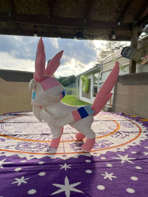 Sylveon Pokemon Standing Plushie - Etsy