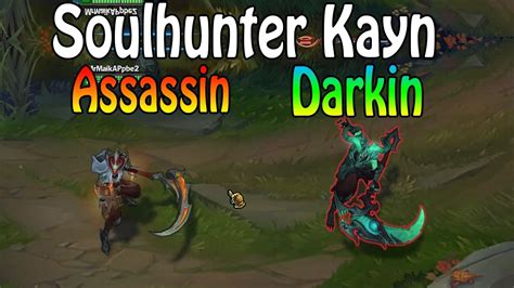 SOULHUNTER KAYN - BEIDE FORMEN - Skin Spotlight - YouTube