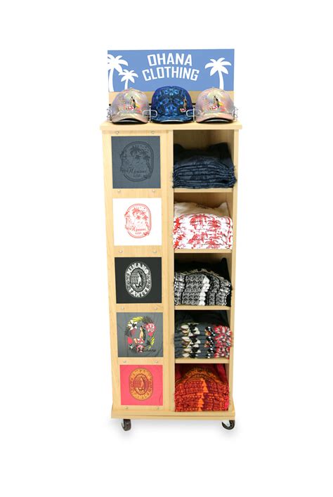 Rotating Retail T-shirt Display Frame | Portable T-shirt Display