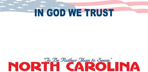 North Carolina, U.S. Mottos On New State License Plate | WFAE