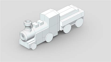 F Train 02 01 - Download Free 3D model by darkfrei [72f4e2d] - Sketchfab