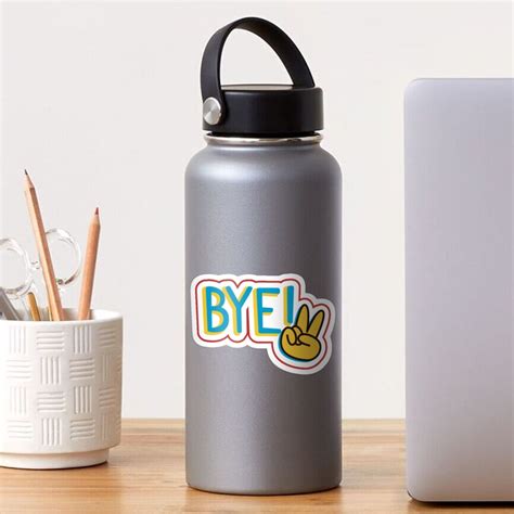 "Bye Bye" Sticker for Sale by Rinku8155 | Redbubble