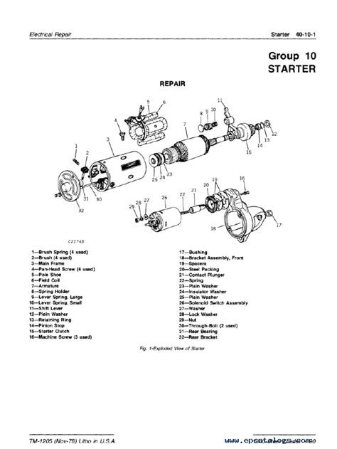 John Deere 317 Skid Steer Service Manual