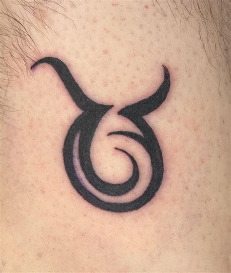 Tribal Taurus Symbol