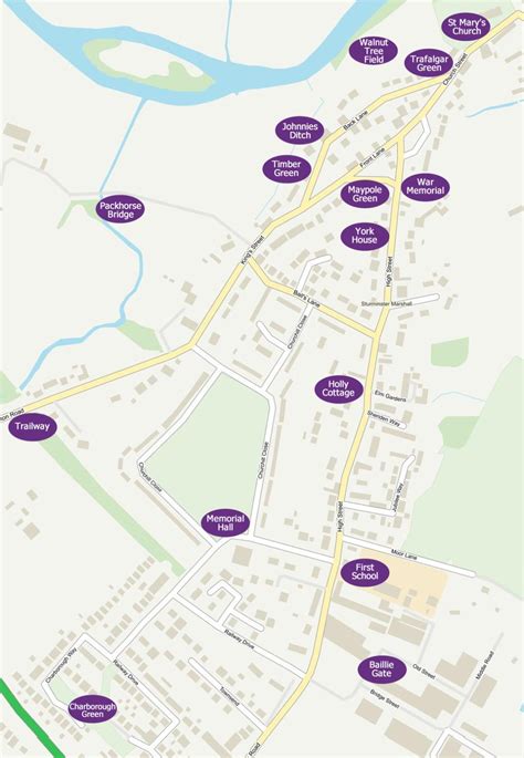 Platinum Jubilee Trail Map – Sturminster Marshall