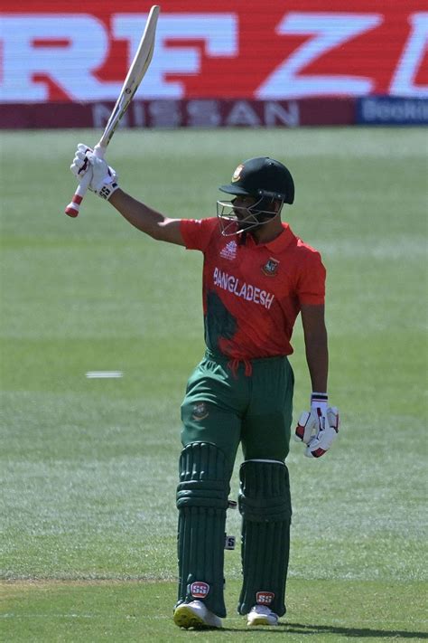 Najmul Hossain Shanto celebrates his half-century | ESPNcricinfo.com