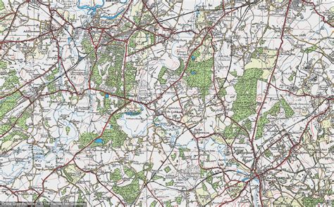 Historic Ordnance Survey Map of Cobham, 1920 - Francis Frith