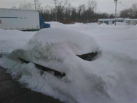 Erie PA snow! That's a picnic table. | Flickr - Photo Sharing!