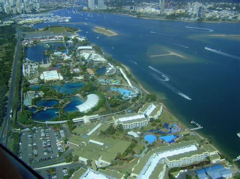 "Sea World" of Australian Gold Coast | Sea World map Flying … | Flickr