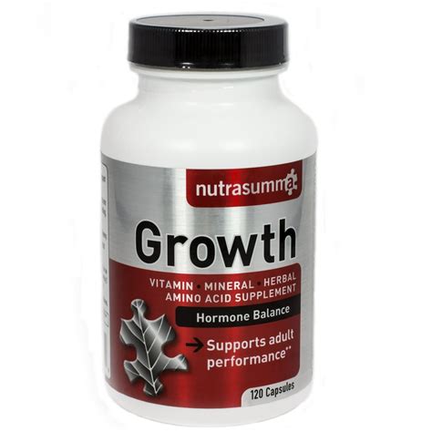 Growth Hormone Balance By Nutrasumma - 120 Capsules - Walmart.com ...