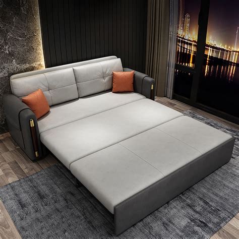 76.8" Contemporary Full Sleeper Sofa Bed Convertible Sofa with Storage