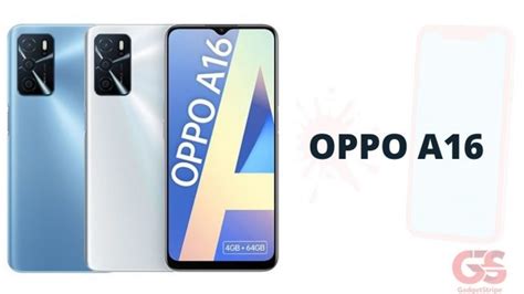 OPPO A16 - Full Phone Specification & Price in Nigeria - GadgetStripe