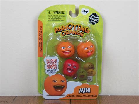 Annoying Orange 1.25" 3-Pack Mini Kitchen Crew Figures Dolls Apple Toy **NEW** | eBay