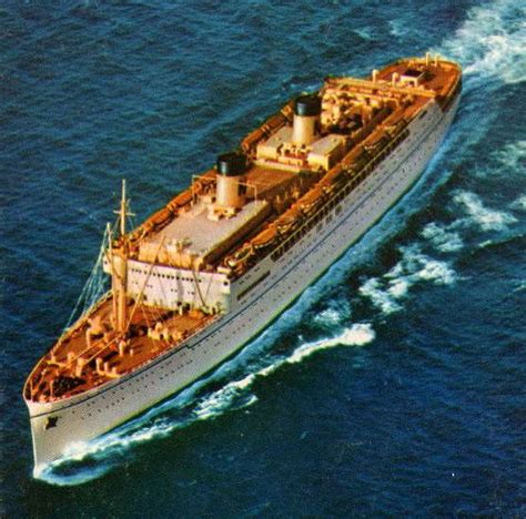 Cruise Ship History – The LURLINE was Hawaii. Matson Line’s flagship ...