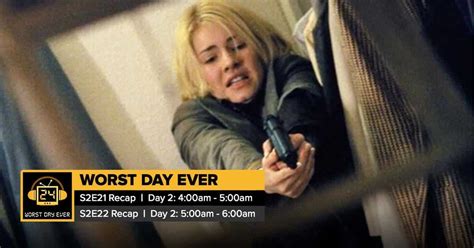 24 Season 2 Episodes 21 + 22 Recap | Worst Day Ever