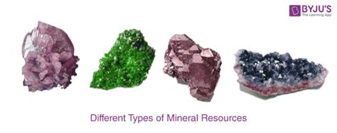 Mineral Resources - Examples of Minerals, Types, Characteristics & Uses ...