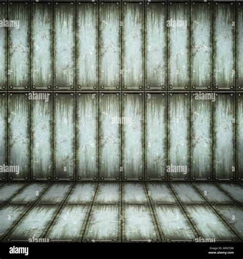 Old metallic interior, texture of metal Stock Photo - Alamy