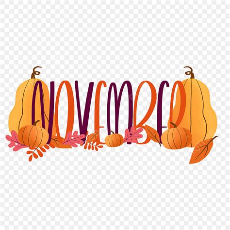 November Clipart PNG Images, November Clipart Clipart, November Clipart ...