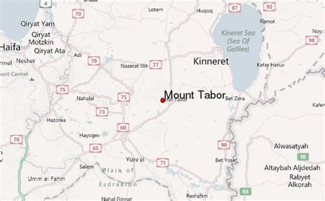 THE MENORAH NEWS.: Mount Tabor the Mountain of God.