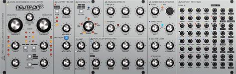 Behringer Neutron (Euroracked Aluminium Panel) - Eurorack Module on ModularGrid