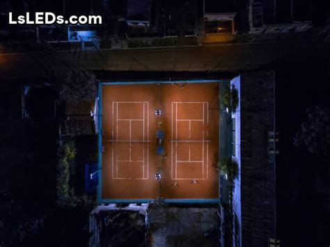 Portable tennis court lights - Lsleds