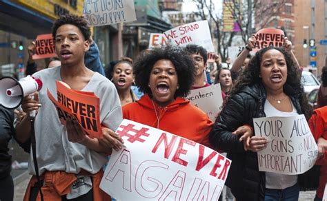 Parkland school shooting: Protests erupt across the US in support of ...