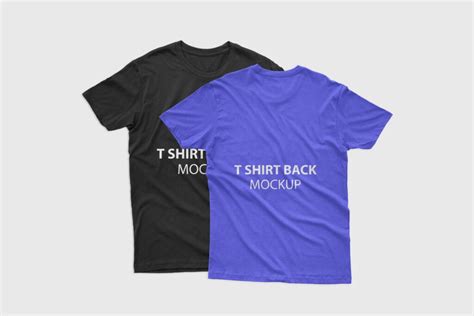 Free Front Back T shirt Mockup (PSD) - Psfreebies