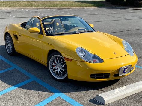 2000 Porsche Boxster Convertible Yellow Rwd Manual S - Used Porsche ...